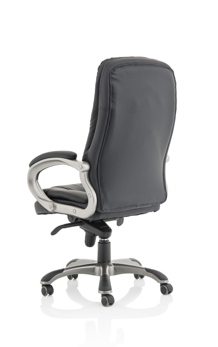 Oscar Black Faux Leather Office Chair